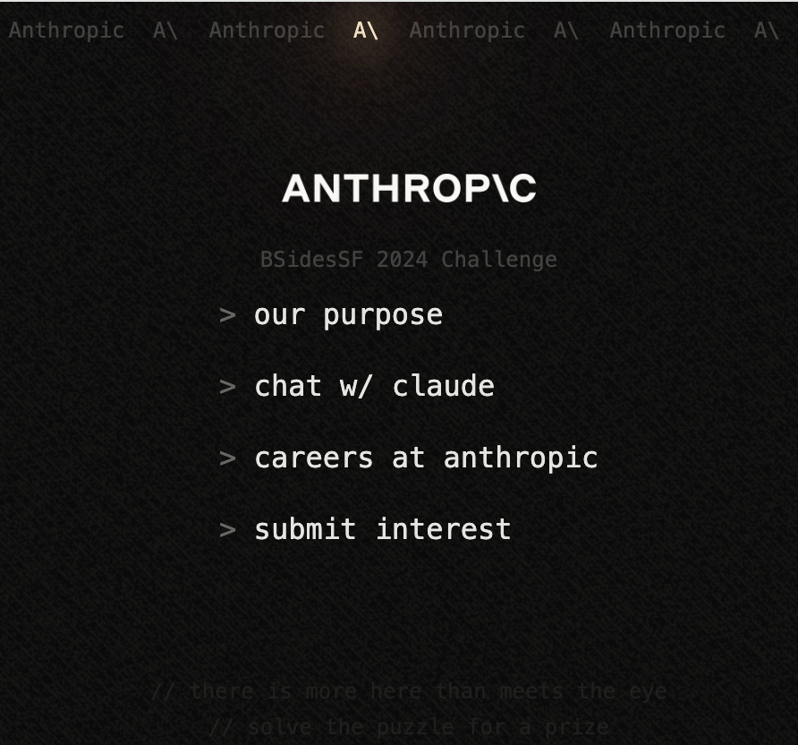 The Home Page.